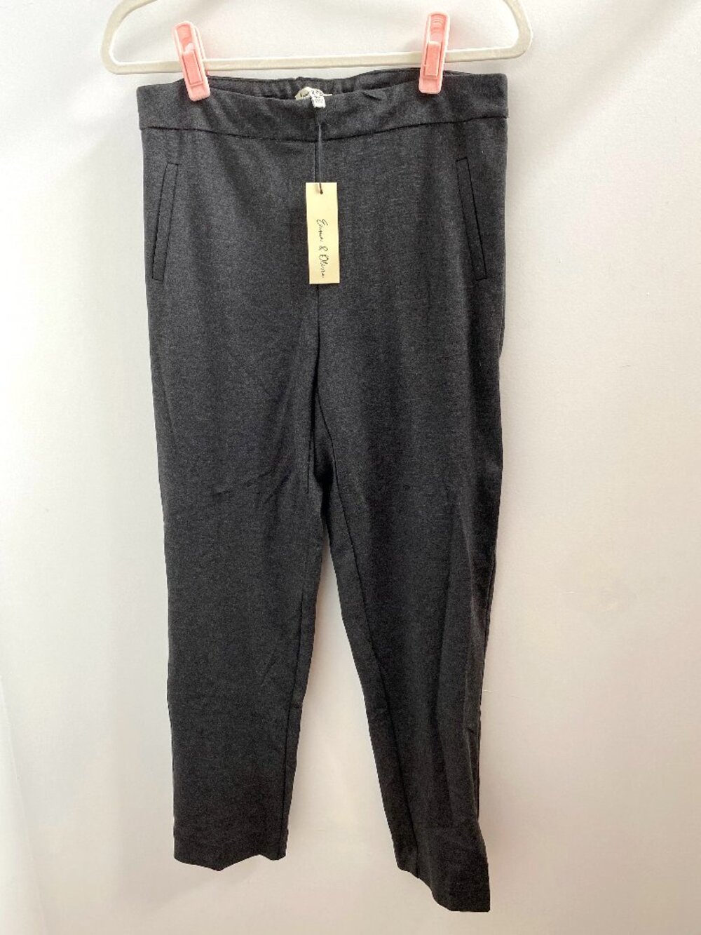 Emma & Olivia Charcoal Grey Stretchy Dress Pants NWT - Size Medium